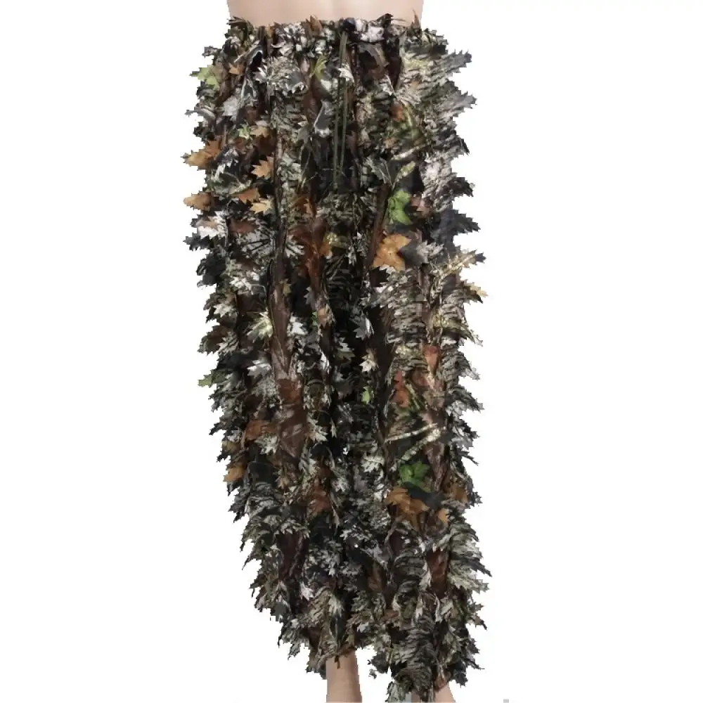 Костюм Камуфляжный в стиле ретро с объемными листьями | Спорт и развлечения