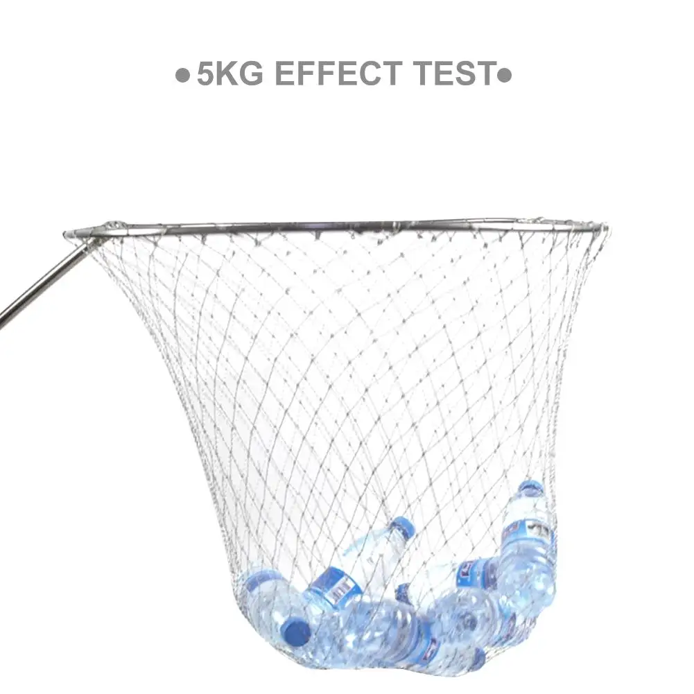 Рыболовная сеть для ловли нахлыстом мягкая резиновая сетка окуня безопасная