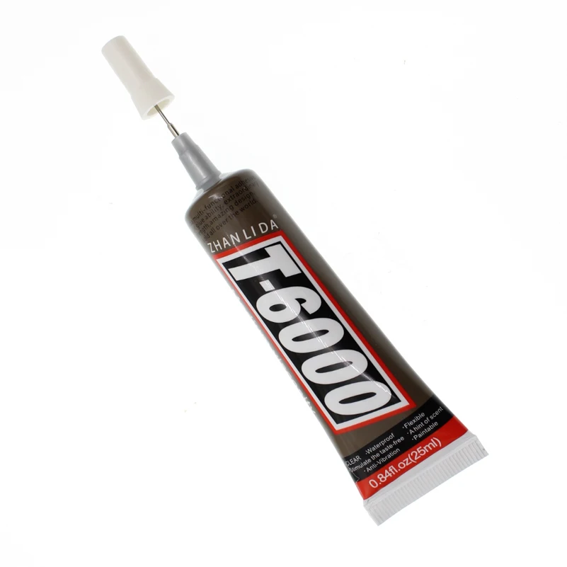 Супер жидкий сенсорный экран высокого качества 25 мл прочная T6000 клеевая ткань