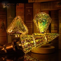 3d decoration e27 bulbs 6w ac85 265v led edison light bulbs star fireworks lamp holiday night light novelty christmas tree
