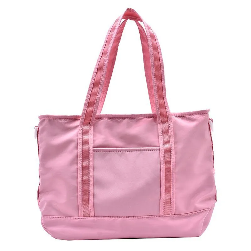 

2020 Fashion Nylon Large Capacity Tote Bag Travel Handbag Fashion Simple Shoulder Messenger Bag Ladies Cross Body Bag Sac A Main