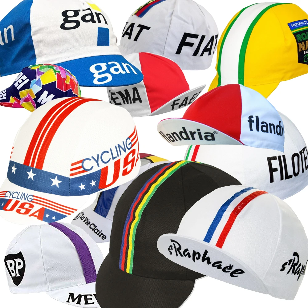 Колпачки и шарфы для горных шоссейных велосипедов в стиле ретро|Велосипедные