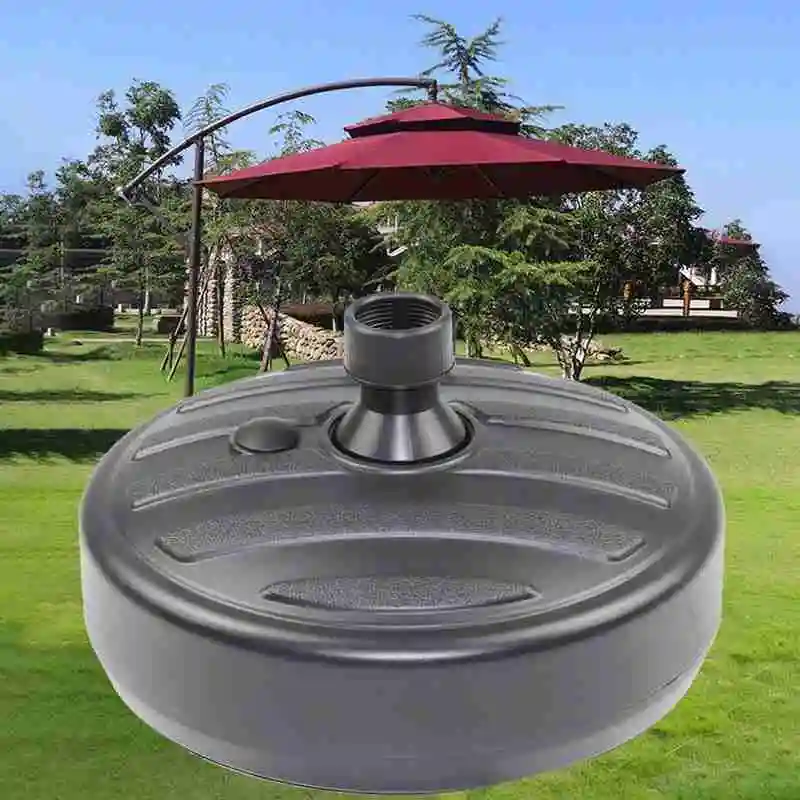 

Outdoor Garden Beach Umbrella Stand Plastic Parasol Base Patio 38mm Rod Sun Umbrella Shade Bottom Accessories Shades
