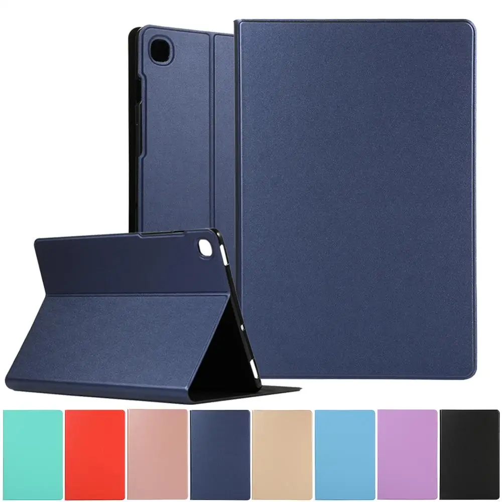 Чехол для Samsung Galaxy Tab S6 Lite 10 4 дюйма 2020 умный чехол кожаный книжка с функцией сна SM