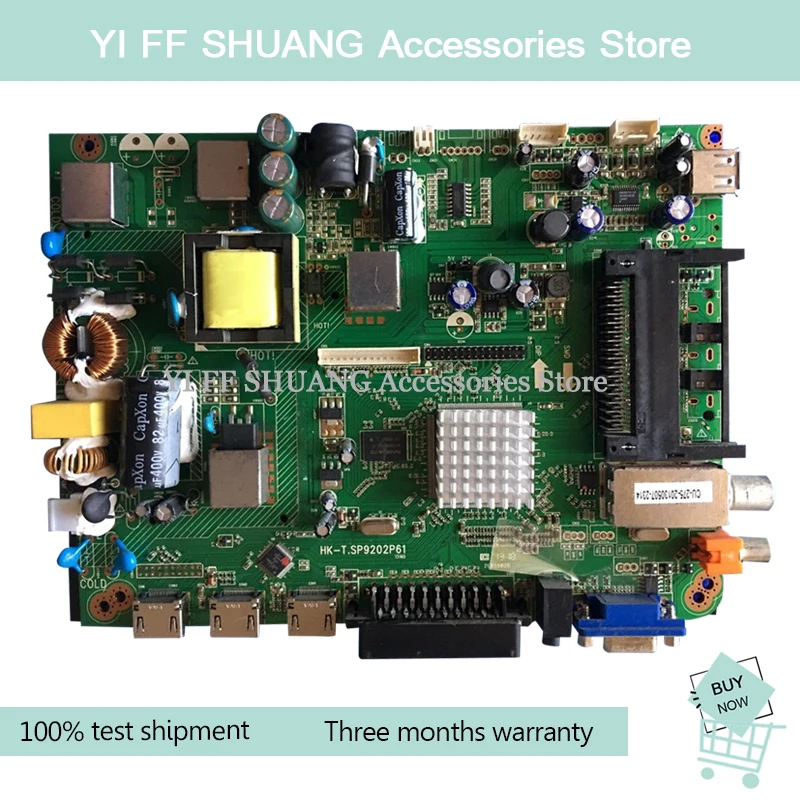 100% test shipping for HK-T.SP9202P61 motherboard | Электроника