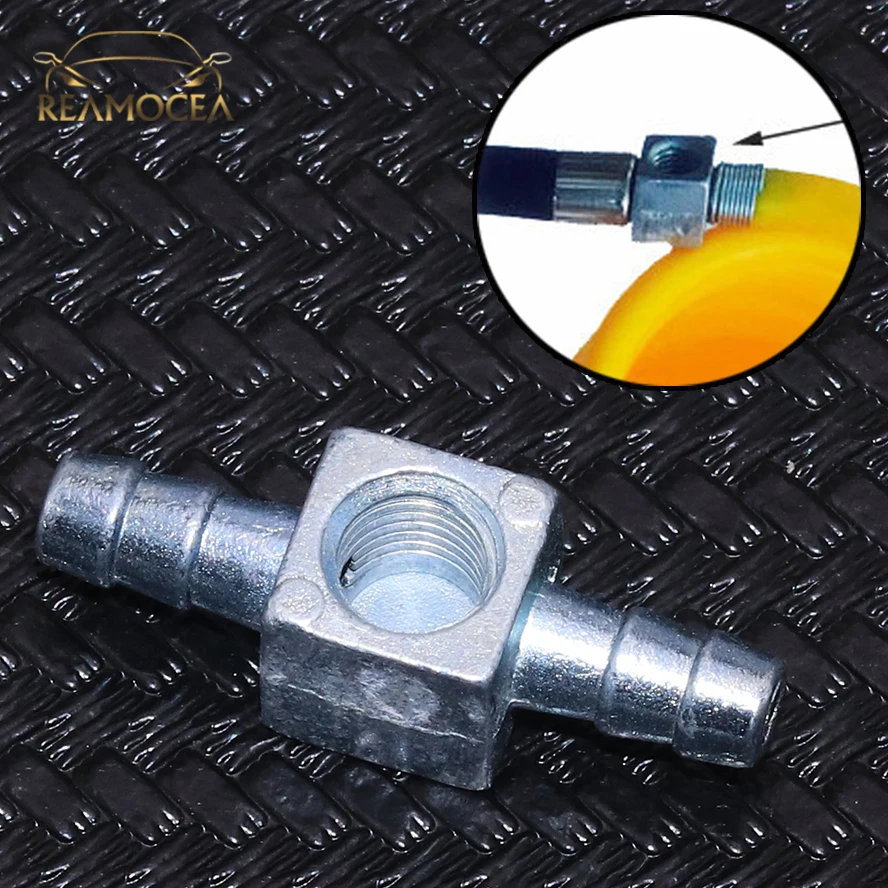 

Reamocea 1x Car Zinc Alloy Pipe Link 3-way Connector Tyre Wheel Tire Air Chuck Inflator Pump Valve Clip Clamp Adapter Universal