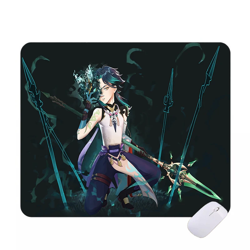 Small Gamer Gaming Mouse Pads Pc Gamer Complete Mausepad Rug Gamers Accessories Varmilo Mice Keyboards Computer Genshin Impact