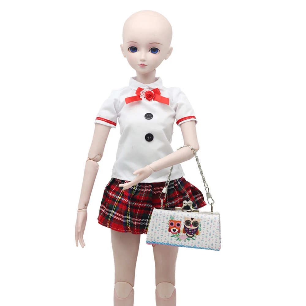 1 шт., модная сумка для кукол 18 дюймов 43 см, подходит для кукол 1/3, 1/4, BJD, 16 дюймов, посылка, аксессуары, Детские Подарочные игрушки