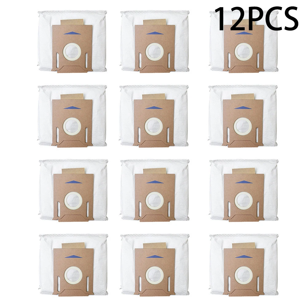 

12PCS Dust Bags For ECOVACS DEEBOT OZMO T8 T8AIVI T9 T9 AIVI Robot Vacuum Cleaner High Capacity Leakproof Dust Bag Accessories