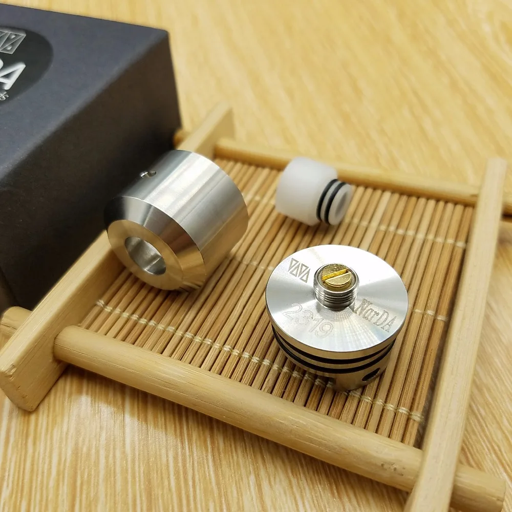 Распылитель NarDA RDA 316 из нержавеющей стали DIY Rebuidable капающий атомайзер Peek изолятор