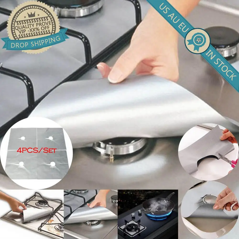 4 шт./компл. наклейки на масло для дома и кухни инструменты противомасляные