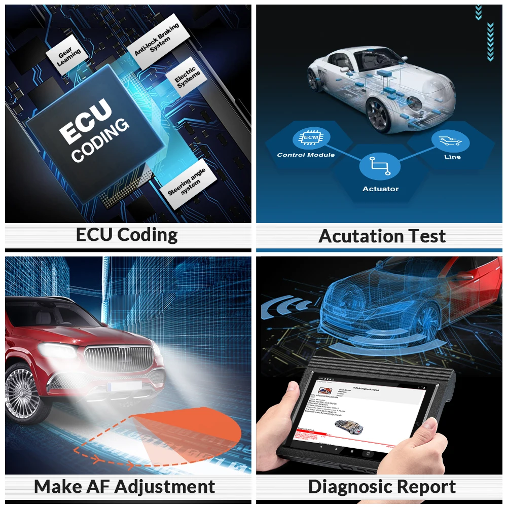 2021 LAUNCH X431 V4.0 Автомобильная полная система ECU reset сканер кодирование автомобильный