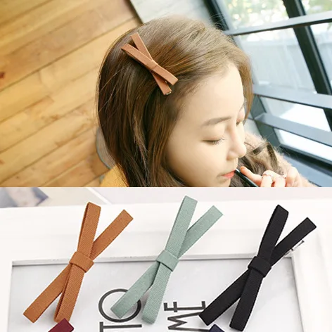 

2021 New Fashion Trend Bow Hairpin Women's Hair Accessories Bangs Hairpin
