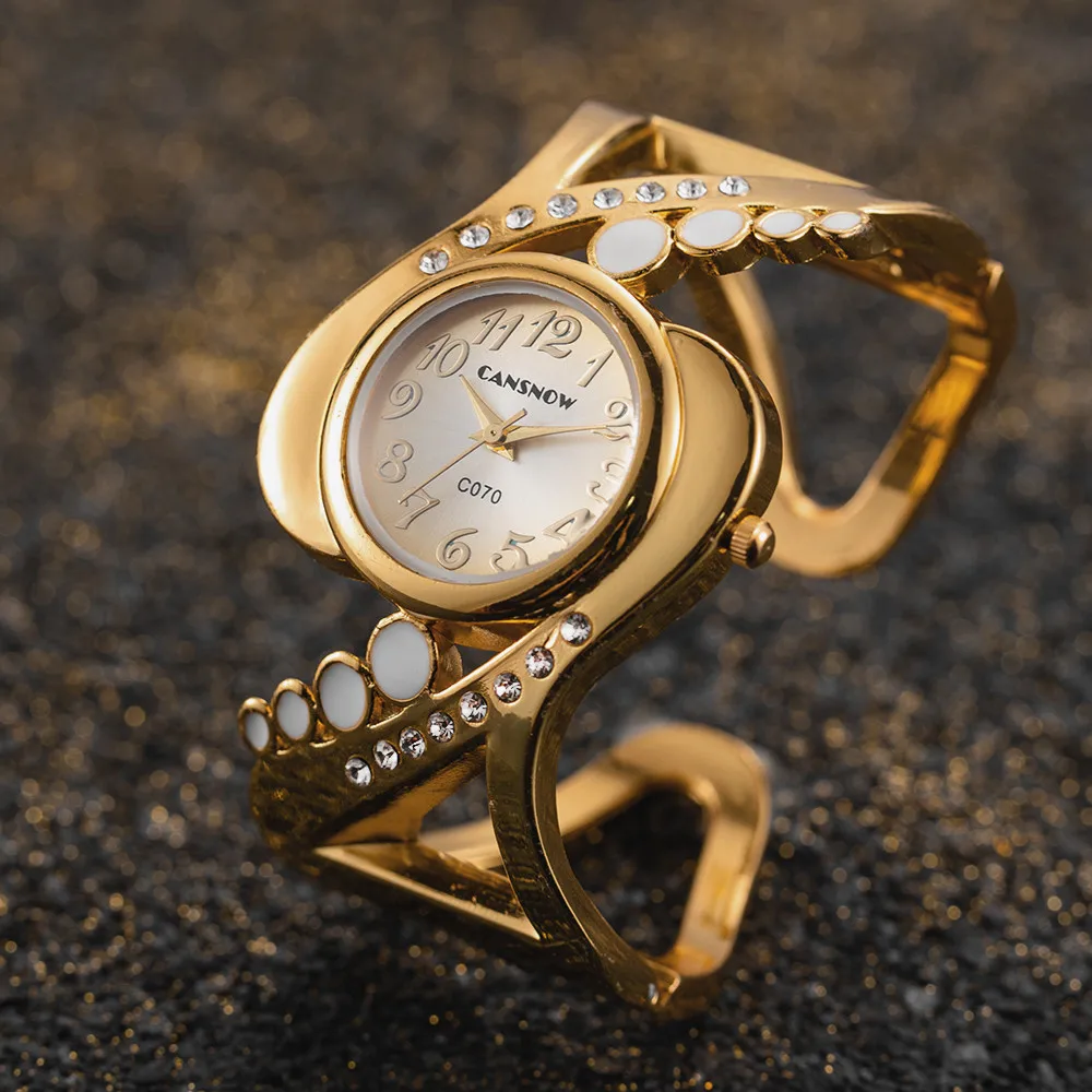 Женские роскошные часы браслет женский из нержавеющей стали с круглым