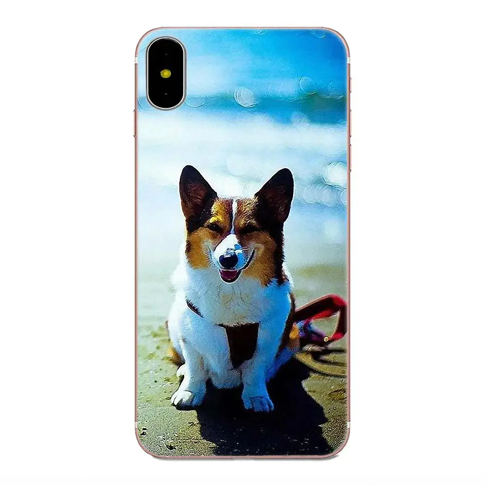 Супер милый мягкий чехол для телефона Corgi Dogs Galaxy J1 J2 J3 J330 J4 J5 J6 J7 J730 J8 2015 2016 2017 2018 mini