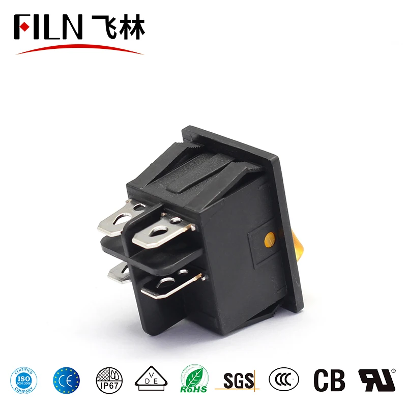 Высокопрочный 4-контактный неводонепроницаемый автоматический выключатель с