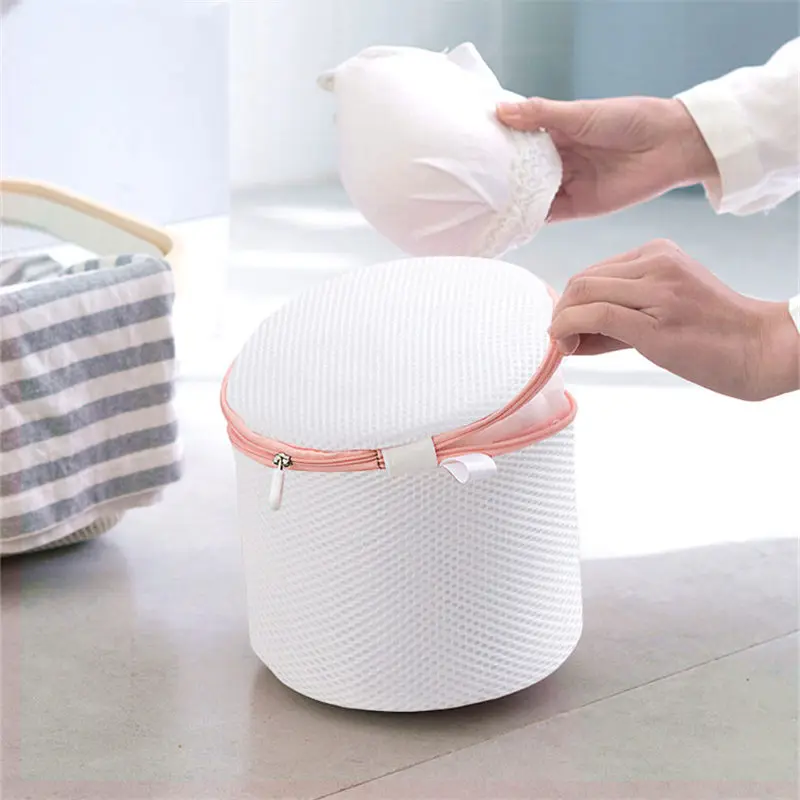 

High Quality Bras Washing Bag Thicken Polyester Underwear Bra Laundry Bag Zippered Mesh Washing Machine Dedicated Wash Bra Bags