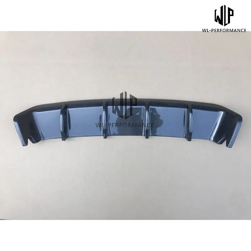 Высококачественный автомобильный Стайлинг из углеродного волокна задний бампер