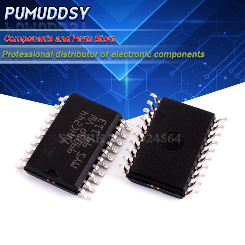 

10 шт. 74HC244D SOP20 74HC244 SOP SN74HC244DWR SMD новый и IC