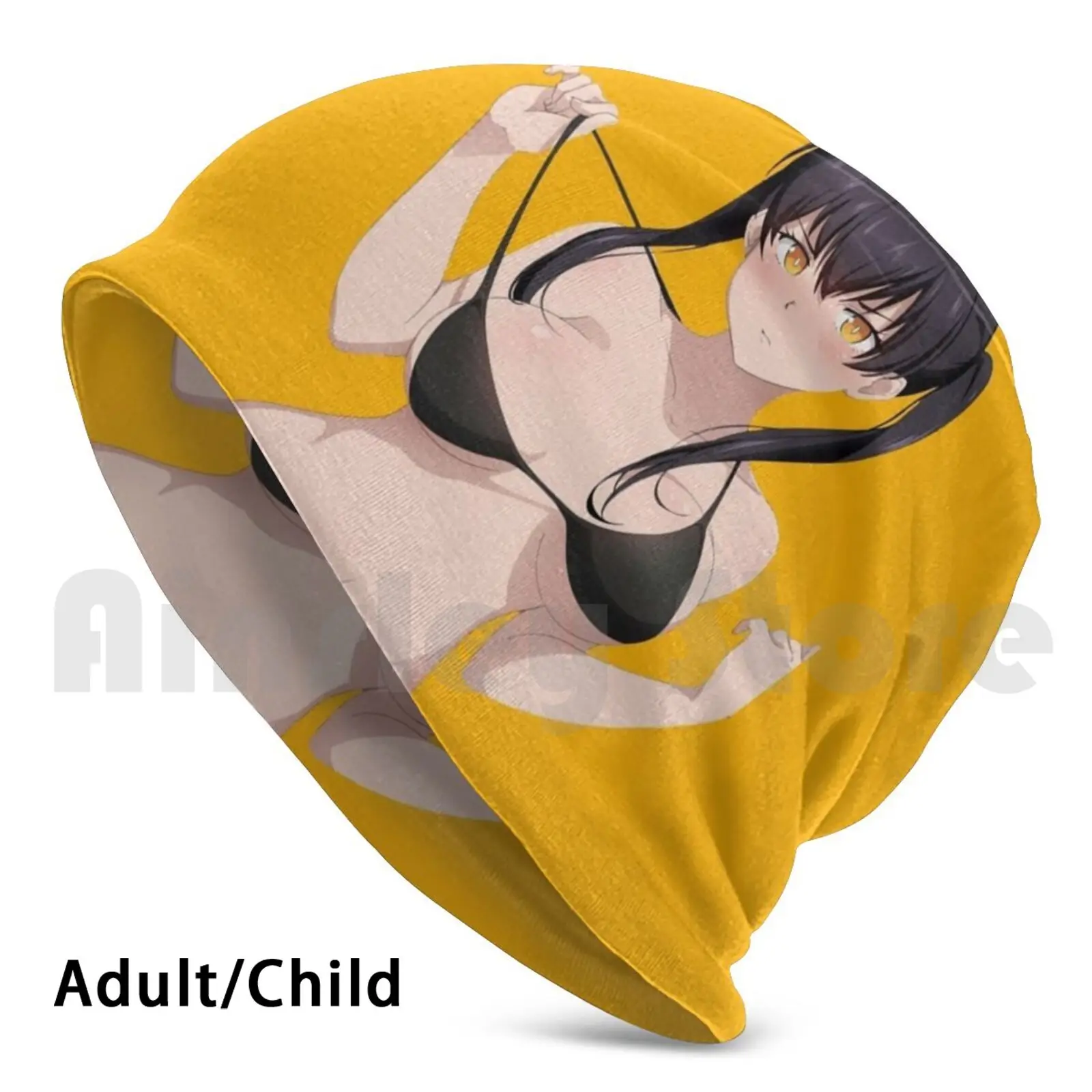 

Вязаная шапка с принтом Fire Force, Tamaki Waifu, 2739