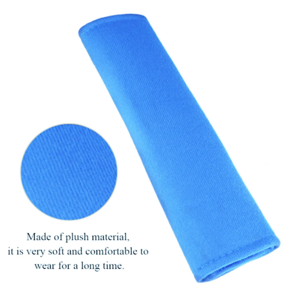 2 шт. Накладка для ремня безопасности автомобиля хлопок стайлинга автомобилей