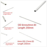 1pc 304 stainless steel capillary tube od 8mm 6mm id od 10mm 8mm id od 4mm 3mm id od 6mm 4mm id od 4mm 2 5mm id