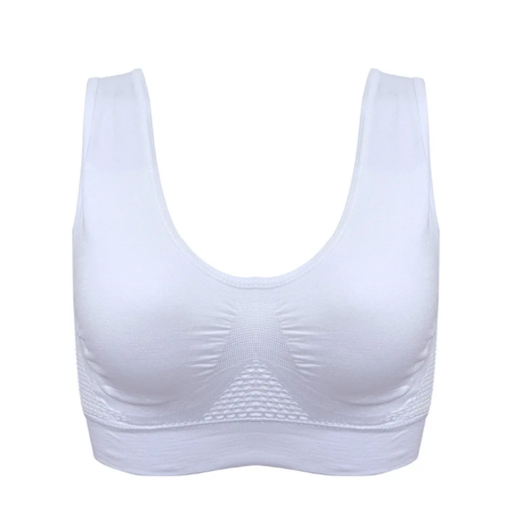 Comfort Aire Bra Posture Corrector Lift Up Women Breathable Yoga Underwear Shockproof Summer Sport Wireless 19DEC25 | Женская одежда