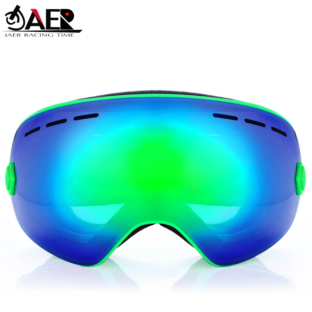 

Wen Women Ski Goggles Double Lens UV400 Anti-fog Skiing Snowboard Glasses Mask for Cycling Bicycle Skiing Hiking