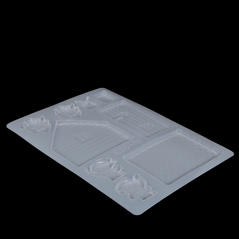 Модные забавные сделай сам Торт Шоколад Рождественский домик форма для конфет