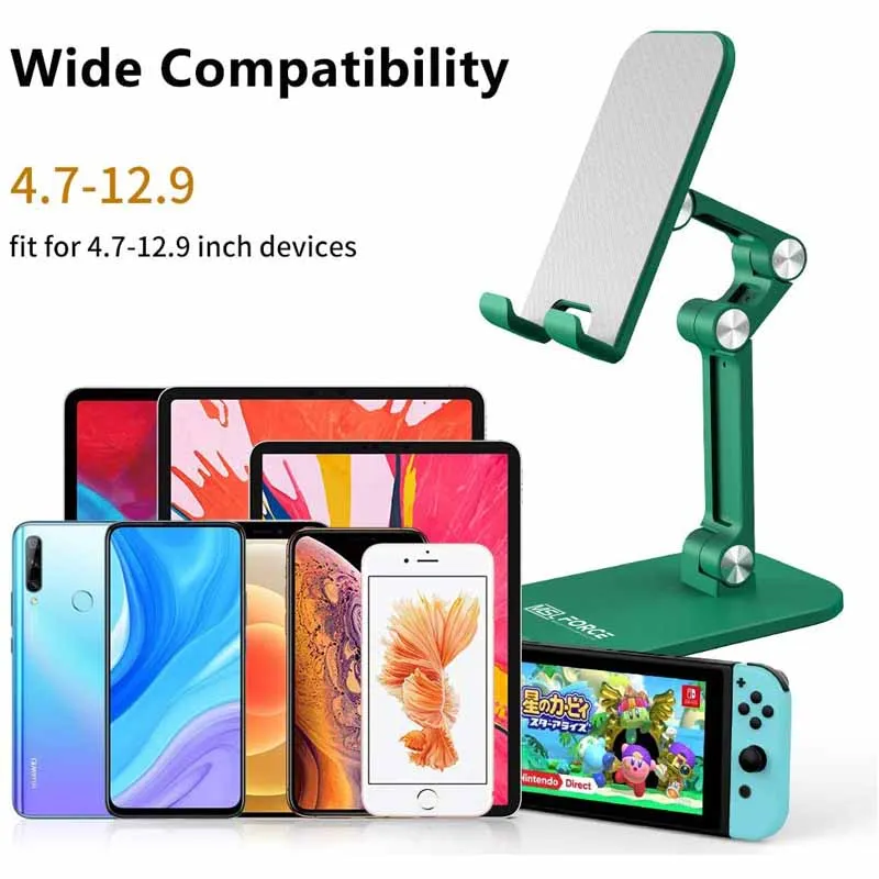 Foldable Desk tablet Mobile Phone Holder Stand mount standing desk adjustable Compatible with Nintendo Switch Xiaomi iphone 12 | Компьютеры