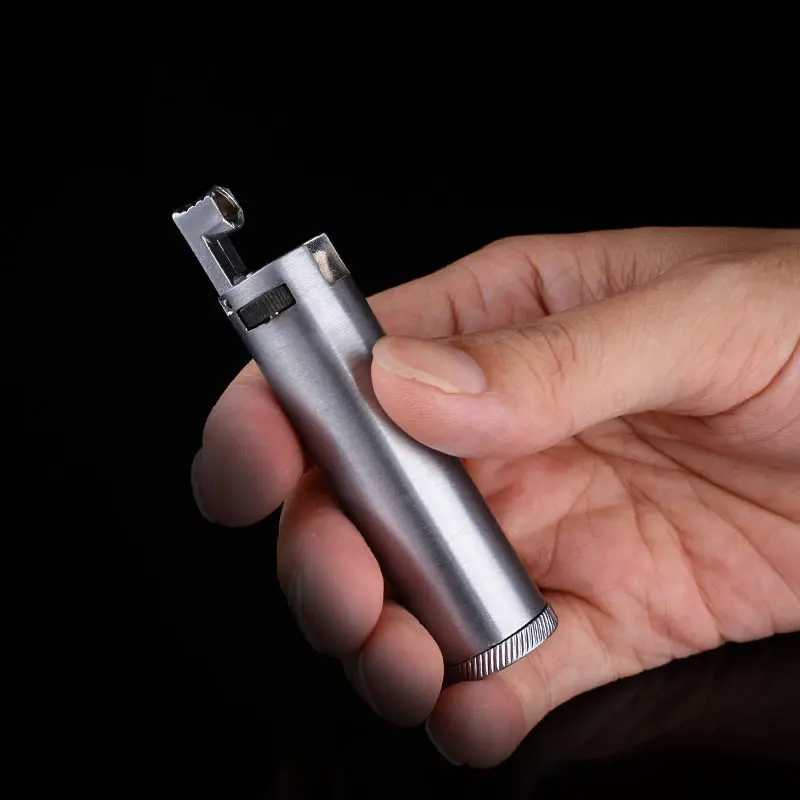 Портативная длинная полоса цилиндрической формы винтажные металлические