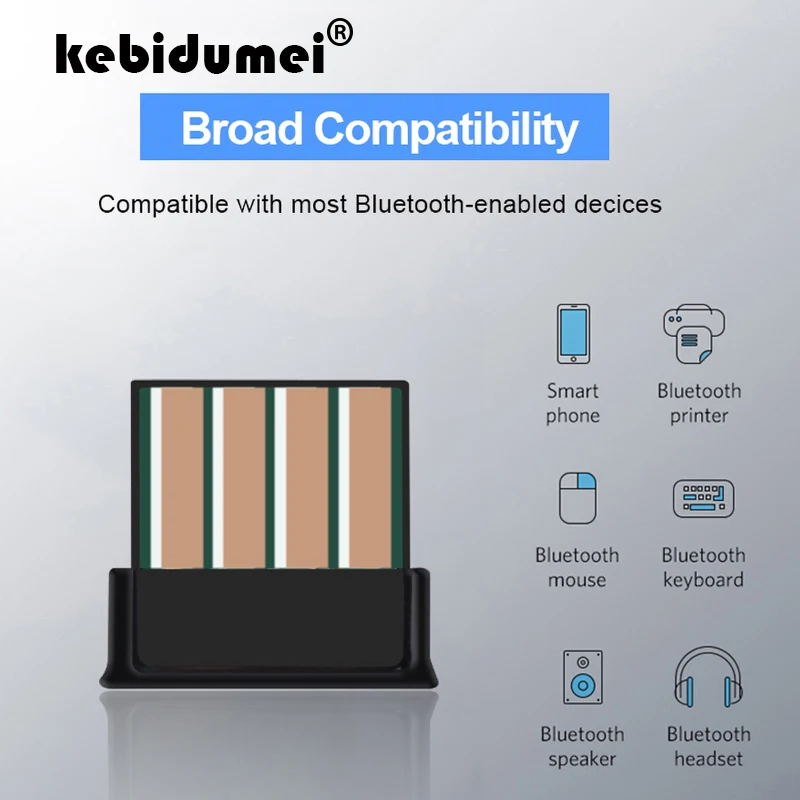 USB ключ Мини Bluetooth беспроводной адаптер 5 0 аудио приемник передатчик 2 4 ГГц для ПК