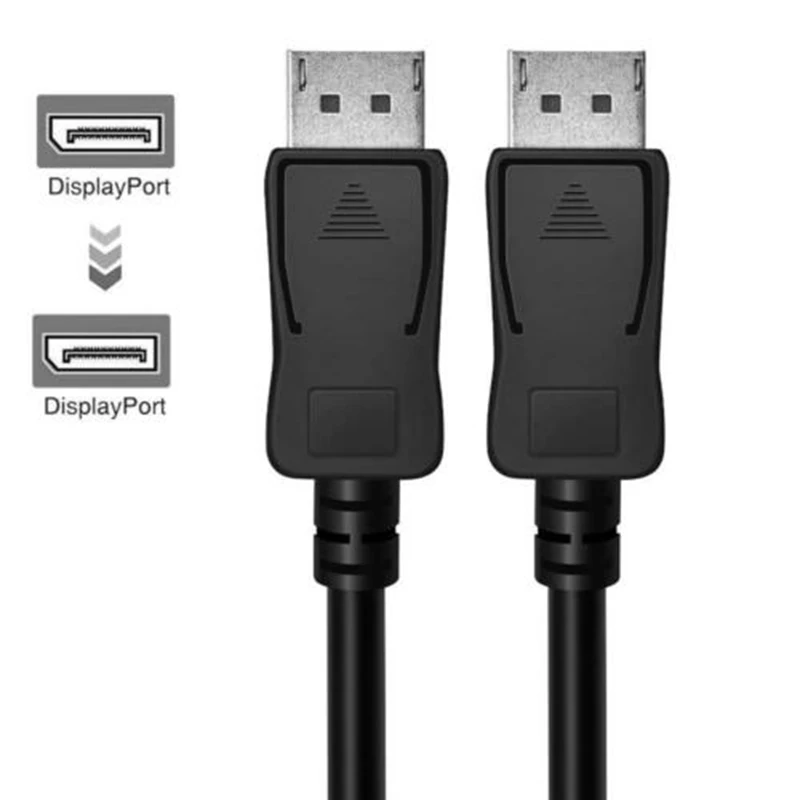 144 Гц Displayport 1 2 кабель 4K 60HZ male to DP Vesa совместимый 3M 8 M 0 5 M|Кабели VGA| |