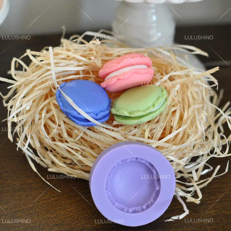 Мгновенной проявки Macaroon форма для шоколада помадки глина производства бумажных