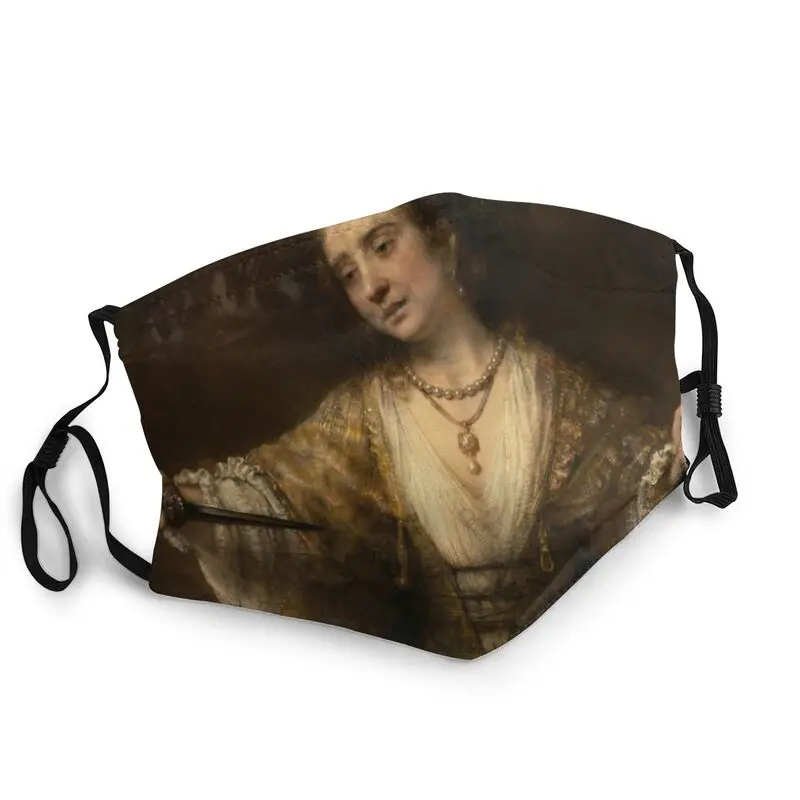 

Lucretia от Rembrandt Van Rijn, неодноразовая маска для лица, маска голландского художника, защитная маска, респиратор, маска для рта