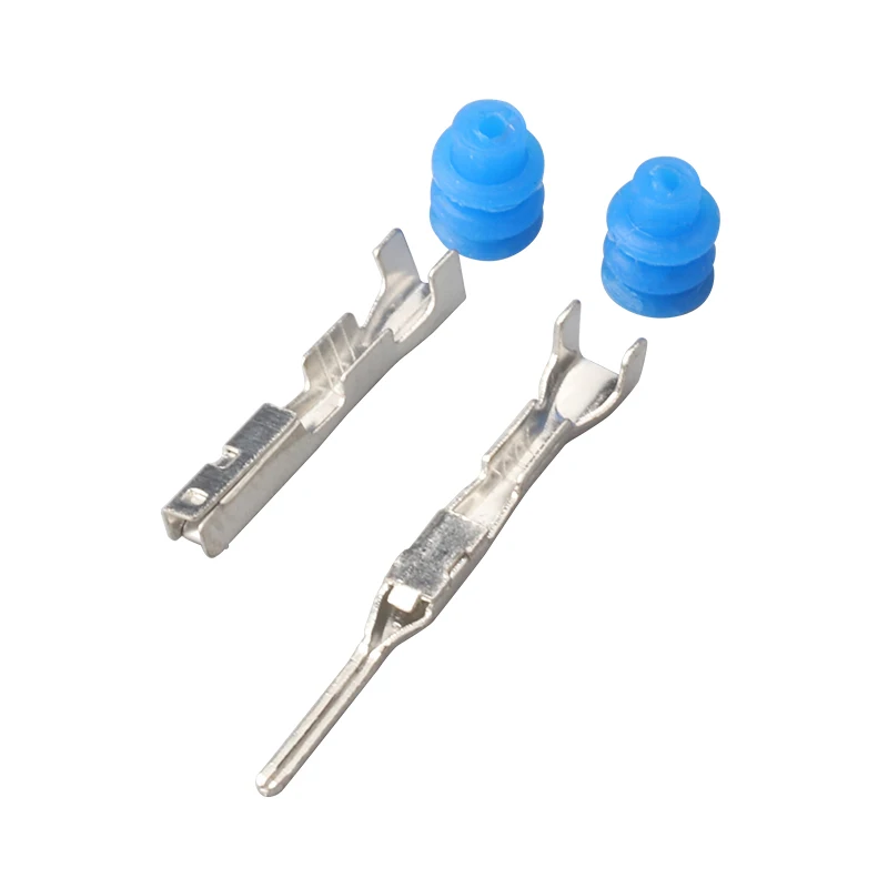 Комплект из 100 комплектов 2-сторонний Штекерный гнездовой разъем оранжевый