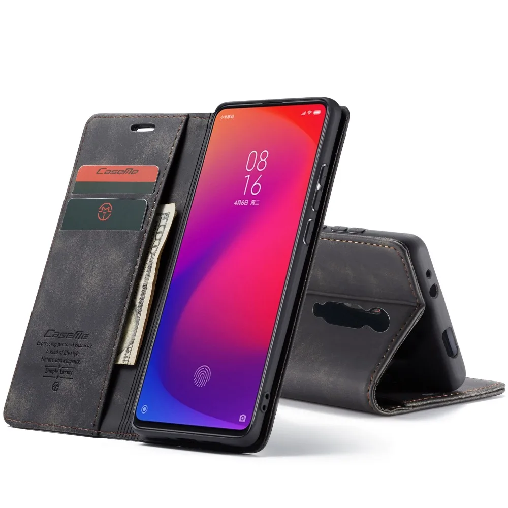 Матовый Магнитный флип-чехол для Xiaomi mi 9 T 9 T mi 9 Pro, чехол-кошелек, деловой кожаный чехол-книжка для Xiao mi Red mi K20 K 20 Pro, чехол