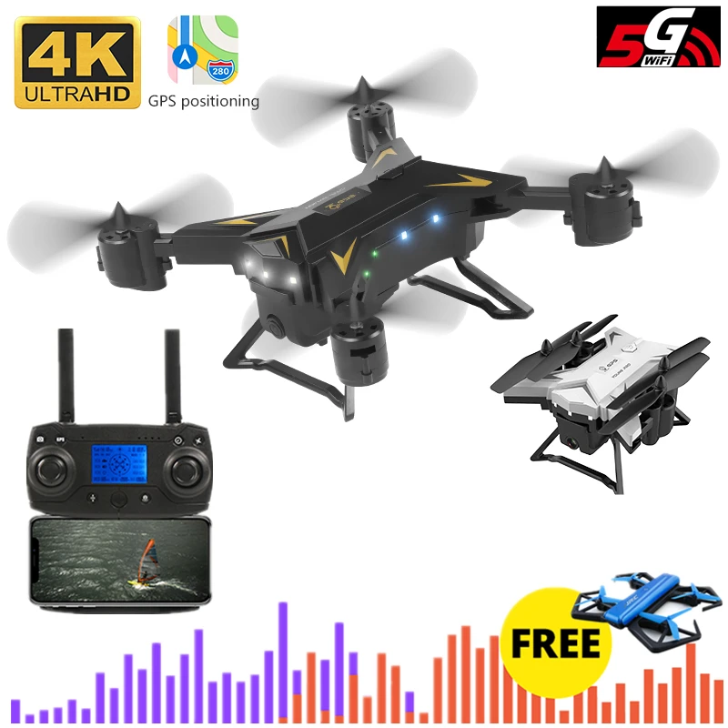 Квадрокоптер KY601G с GPS 4K Wi Fi камерой 2000 м|Радиоуправляемые вертолеты| |