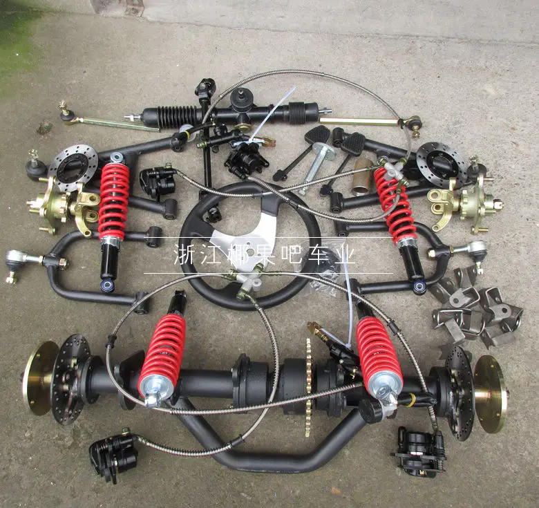 ATV картинг Передняя и задняя подвеска Аксессуары для руля передняя ось