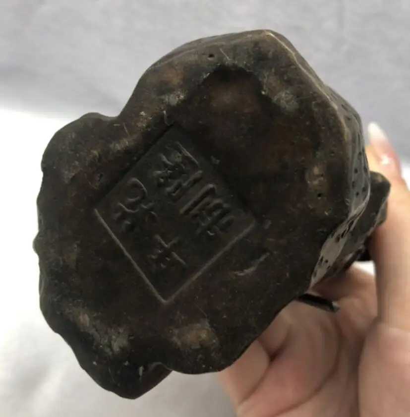 

China brass Ginger Ziya crafts statue