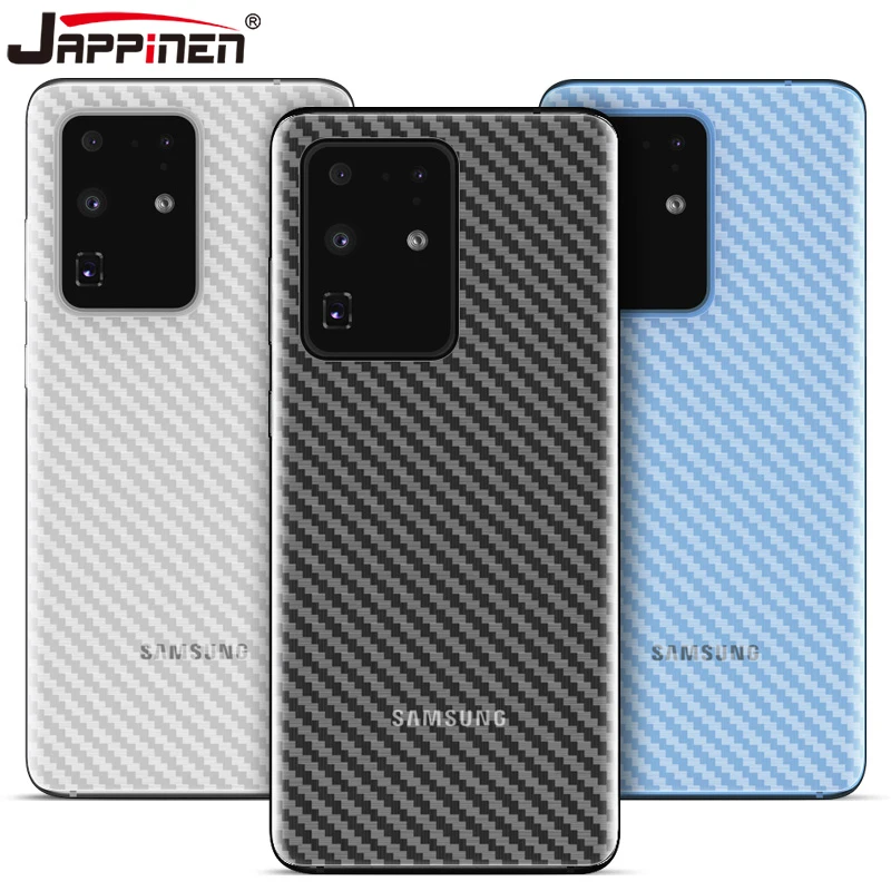Защитная пленка из углеродного волокна для Samsung S20 Plus Ultra A51 A71 M30s S10 Note 10 Lite|Защитные