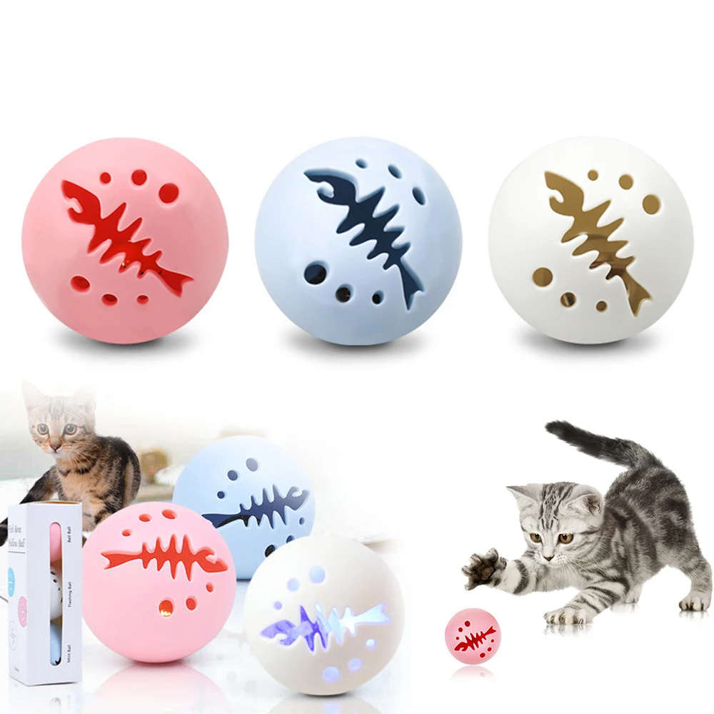3 шт./компл. Pet игрушки для котов комплект мятного цвета шар светящийся со