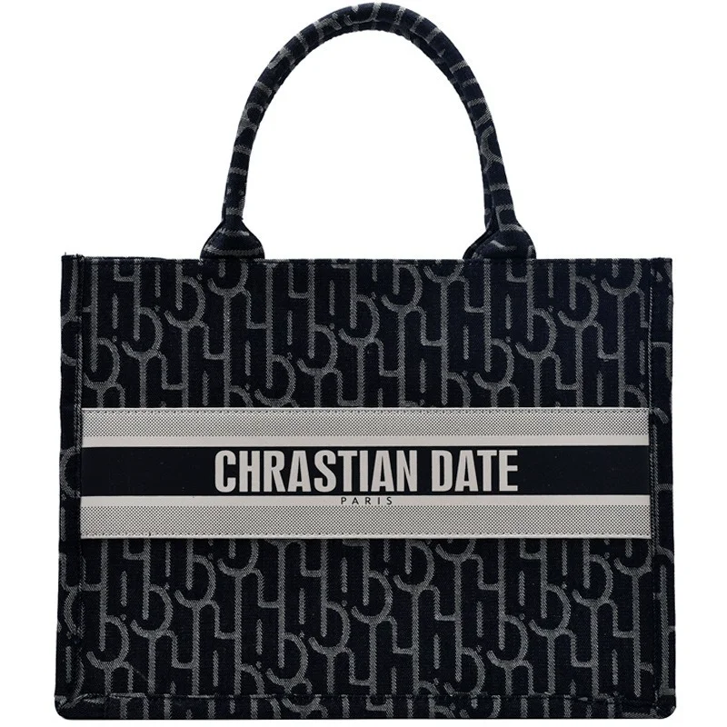 

Luxury Brand Women Designer Canvas Handbag Large Capacity Printed Embroidery handbag High Quality Travel Shopping Bags