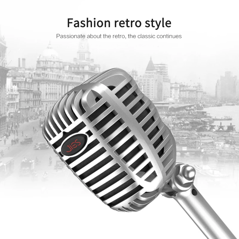 USB 3 5 мм Ретро микрофон Шум со снижением уровня пение дома Настольные игры