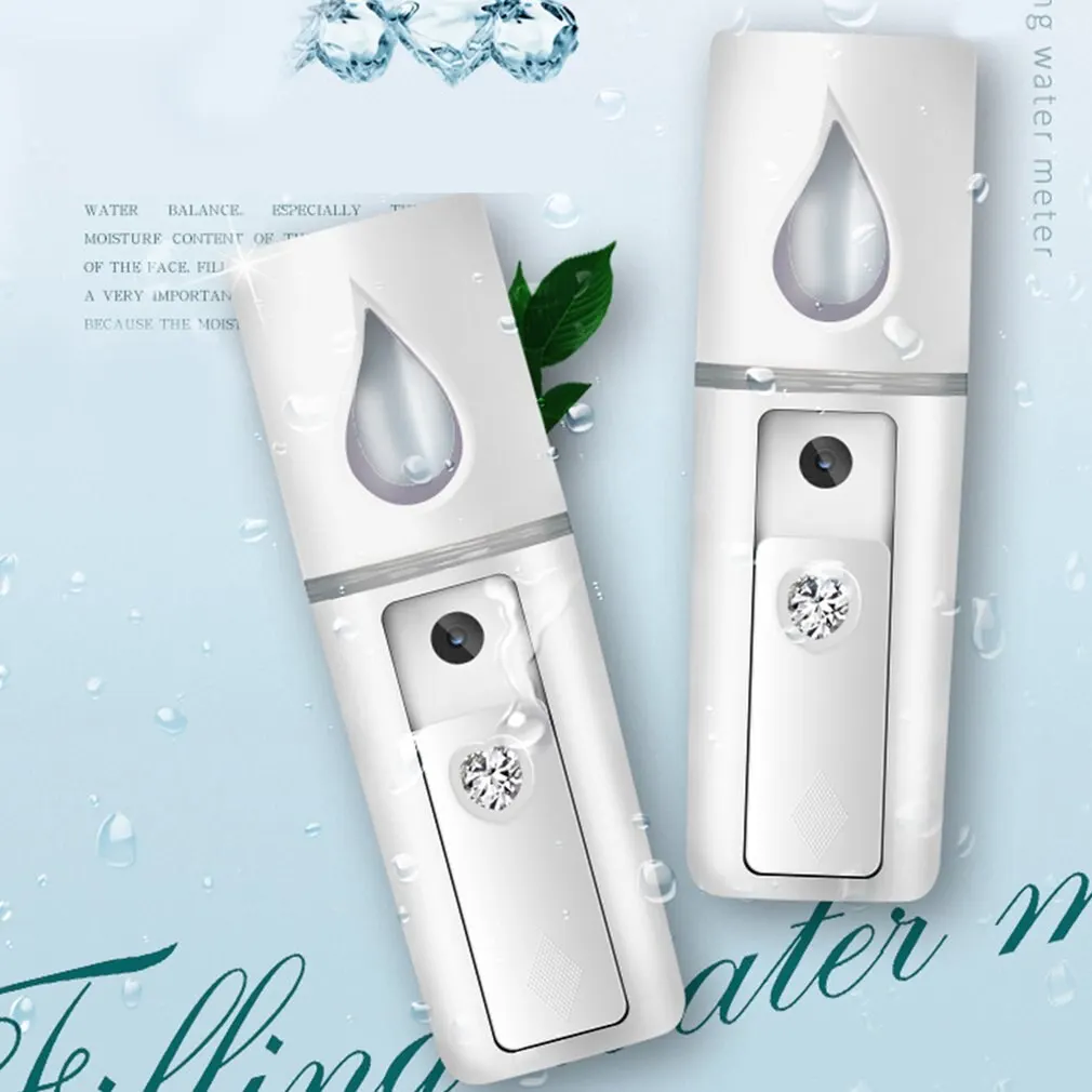 

Portable Deep Cleaning Facial Steamer Vaporizer Sauna Spa Mist Spray Nano Mister Face Replenishment Equipment