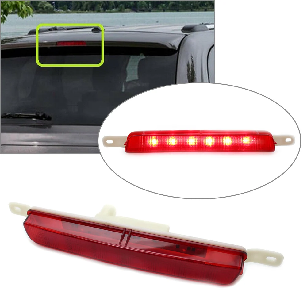 

Red LED Car Center High Mount Stop Light 3rd Brake Lamp For Chrysler Town Country For Dodge Grand Caravan 2008-2019