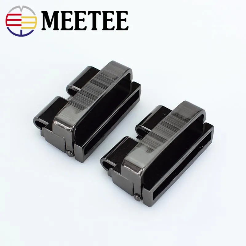 Кожаный ремень Meetee, ширина 39 мм, пряжка для ремня, мужской ремень, пряжка, сделай сам, кожа, аксессуары для джинсов