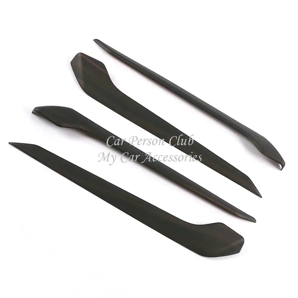 Карбоновое волокно внутренняя ручка двери чаша подлокотник рамка литье крышка