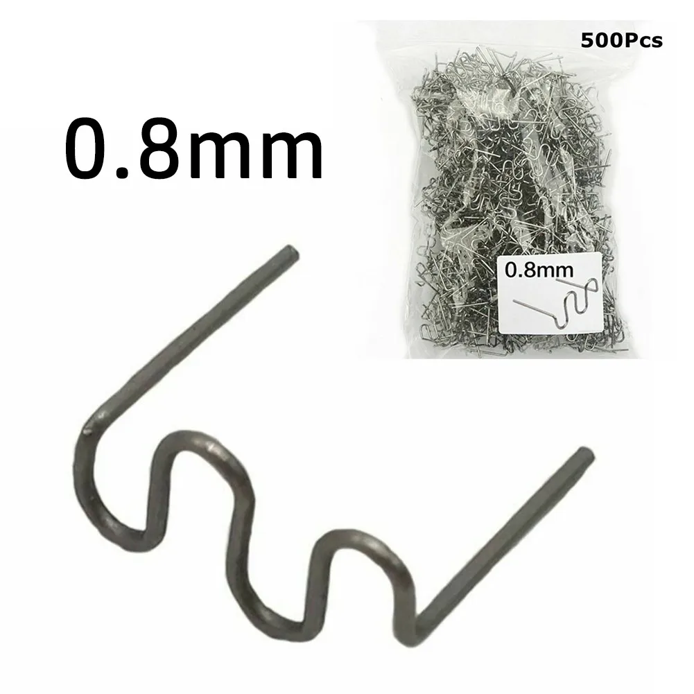 

500Pcs Pre-Cut Staples Accessory Hot Staples Parts Plastic Replacement