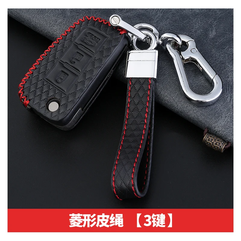 Cowhide car key case cover For Nissan X-Trail Juke Qashqai Micra Pulsar 2014-2019 Rogue Murano Navara NP300 NV200 Patrol Kicks | Автомобили